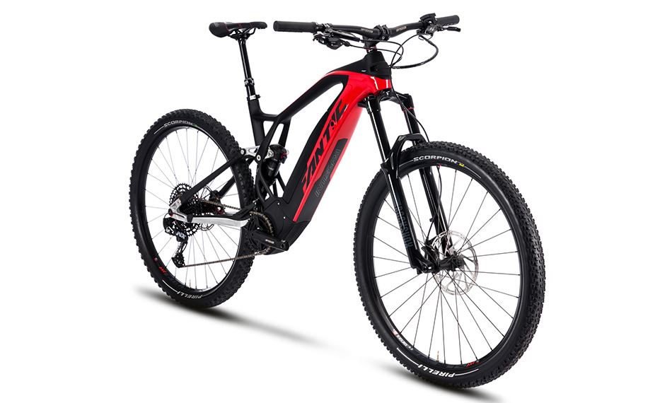 E-bike Fantic XTF 1.5 Carbon Sport Red